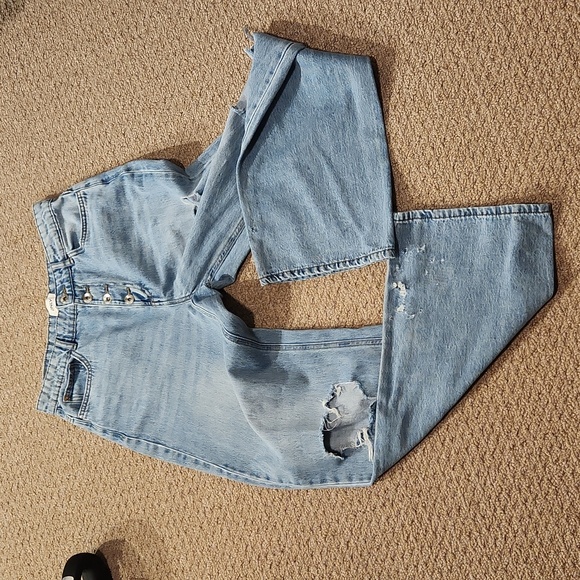 ONLY Jeans | ONLMOLLY Life HW wide Denim Jeans | Size 28/32 - Picture 4 of 5